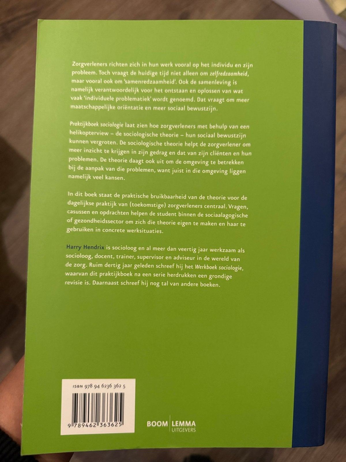 Praktijkboek sociologie - Harry Hendrix, Boeken, Studieboeken en Cursussen, Ophalen of Verzenden, Gamma, Zo goed als nieuw, HBO