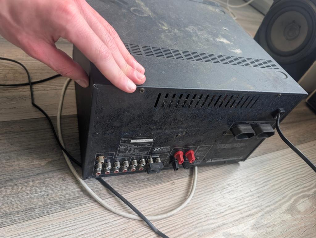 Kenwood Stereo Set met Cassettedeck en Versterker gratis, Ophalen of Verzenden, Gebruikt, Cassettedeck, Overige merken