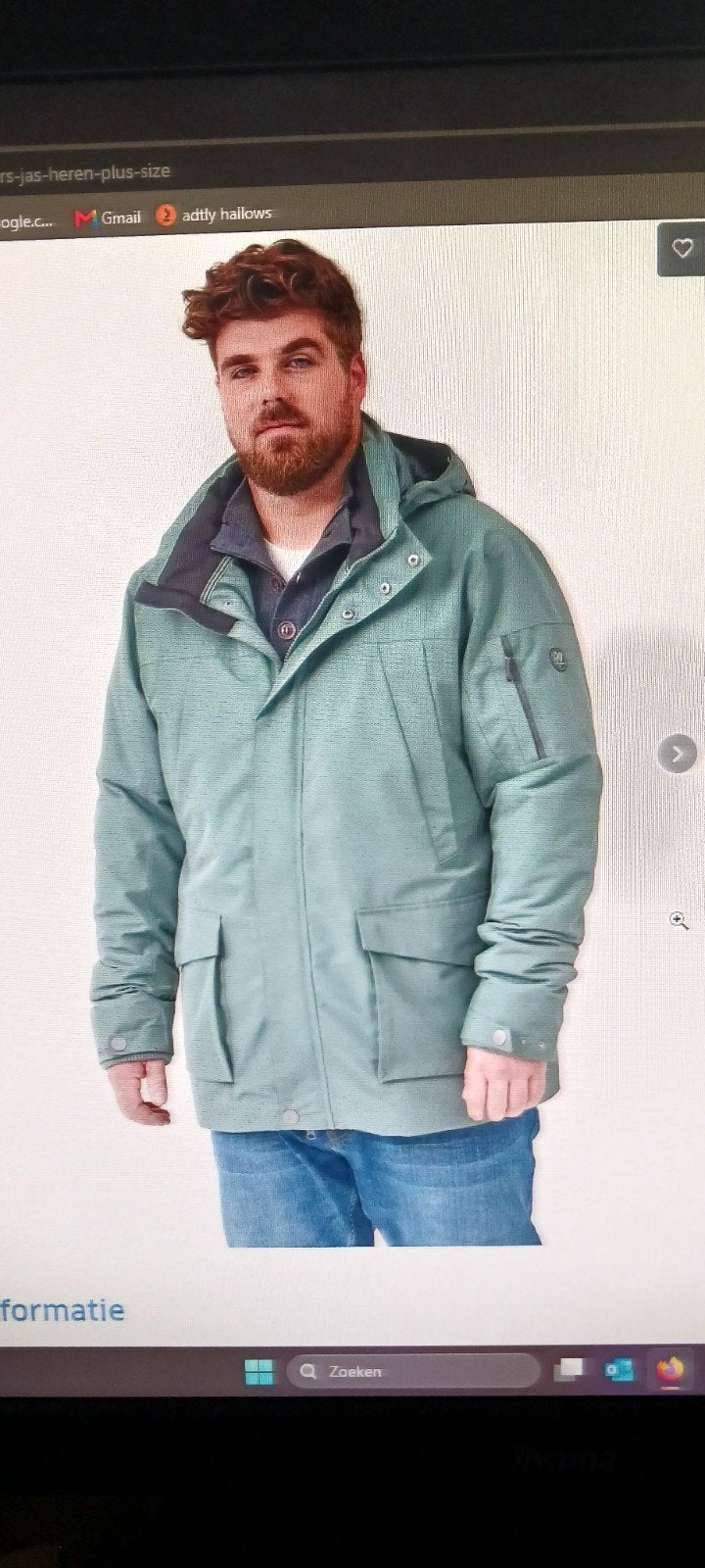 Human Nature winterjas 3xl, zeer weinig gedragen, Overige maten, Ophalen of Verzenden, Zo goed als nieuw, Human Nature