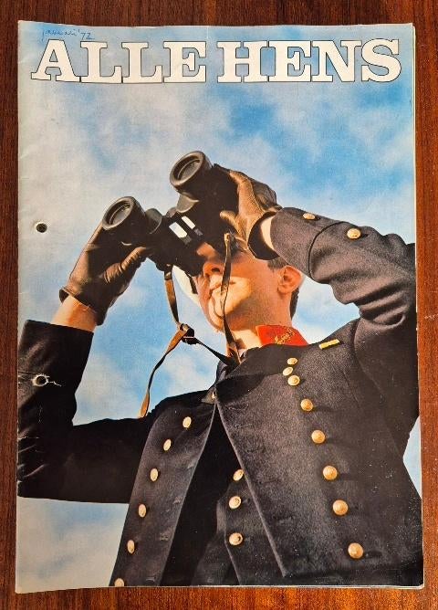 Alle Hens maandblad Koninklijke Marine 1972, Ophalen, Marine, Nederland, Boek of Tijdschrift