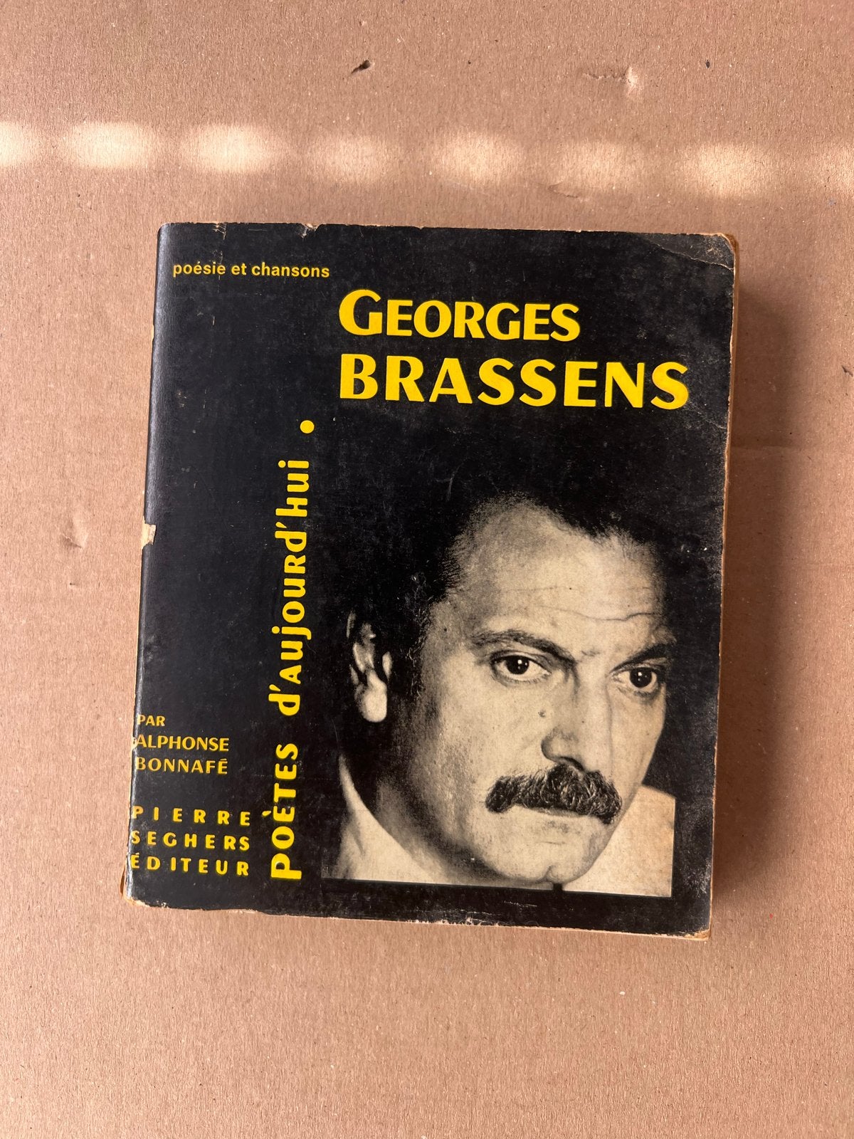 Georges Brassens - Poètes d'aujourd'hui (Frans), Ophalen of Verzenden, Gelezen, Eén auteur