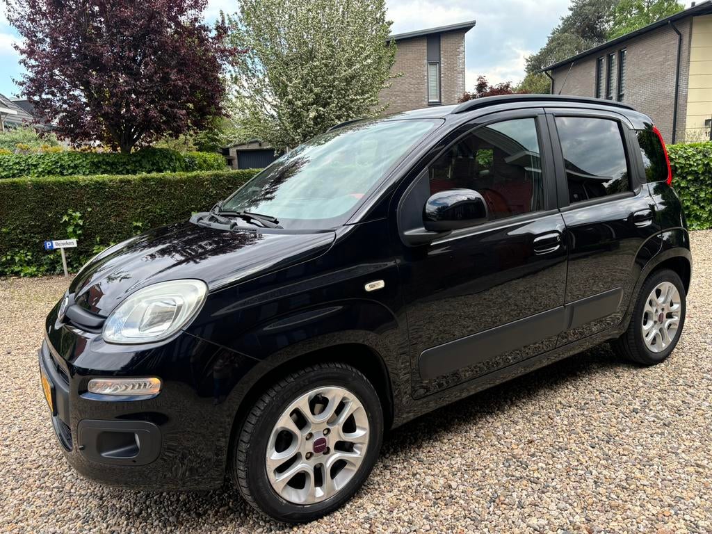 Fiat Panda Twinair-Turbo 85PK 2012 | AIRCO | SPORTWIELEN |, Auto's, Voorwielaandrijving, Panda, Zwart, Origineel Nederlands