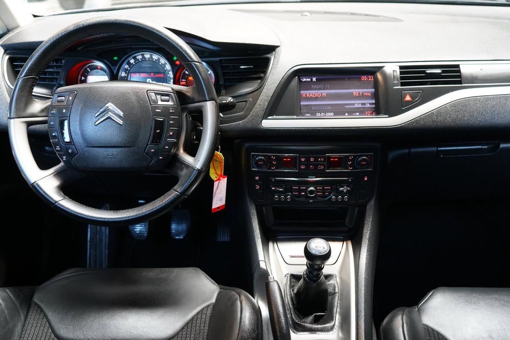 Citroen C5 1.6 THP Business | NAVI | AIRCO | CRUISE | PDC |, Voorwielaandrijving, Euro 5, Gebruikt, Leder en Stof