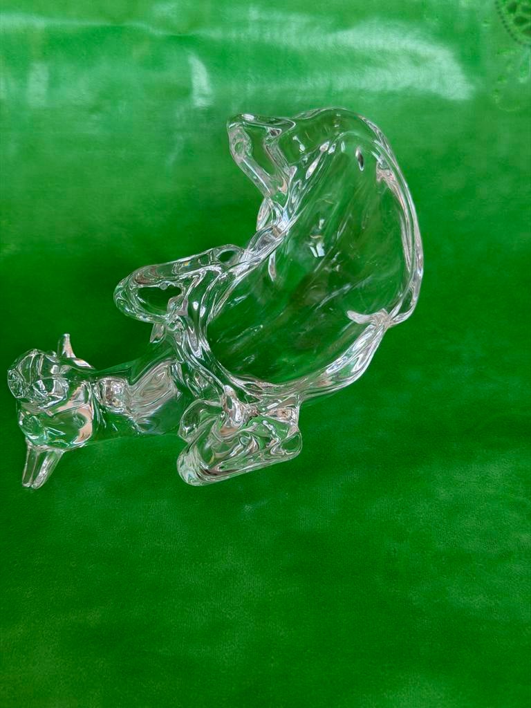 Glazen Stier Beeldje - Decoratief en Elegant, Ophalen of Verzenden