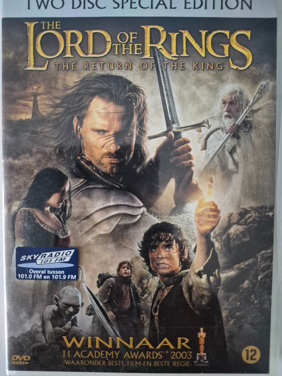 Lord of the Rings: The Return of the King (DVD), Nederlands, Ophalen of Verzenden, Gebruikt, Engels
