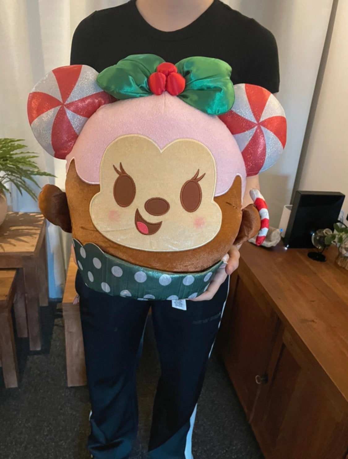 XL Disneyland knuffel minnie mouse muchlings cupcake swirl, Verzamelen, Disney, Ophalen of Verzenden, Mickey Mouse, Zo goed als nieuw