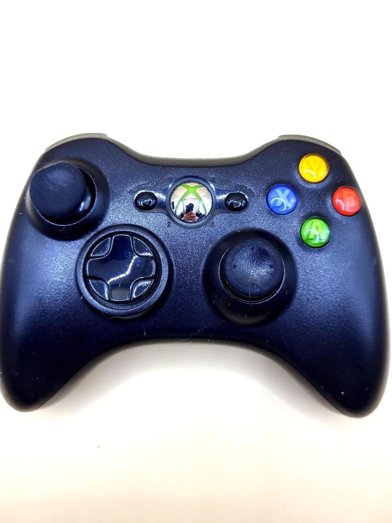 Xbox 360 Controller Zwart Draadloos, Spelcomputers en Games, Games | Xbox 360, Gebruikt, Overige genres, 1 speler, Vanaf 3 jaar