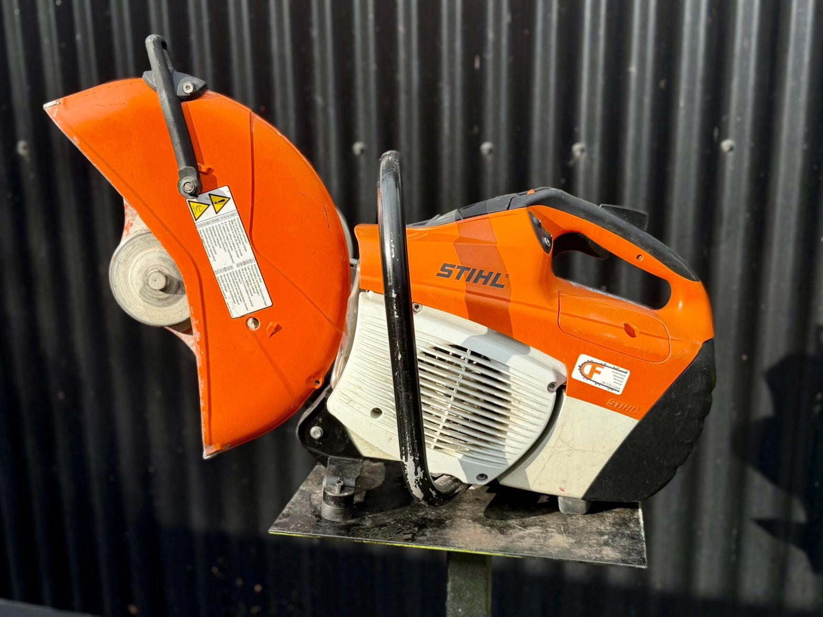 Stihl TS410 TS 420 410 500I Bandenzaag Doorslijper, Ophalen, Zo goed als nieuw, 1000 watt of meer, Overige typen