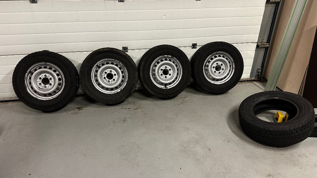 Mercedes - Benz Sprinter Velgen Stalen Velgen, Ophalen, Velg(en), 16 inch, Winterbanden