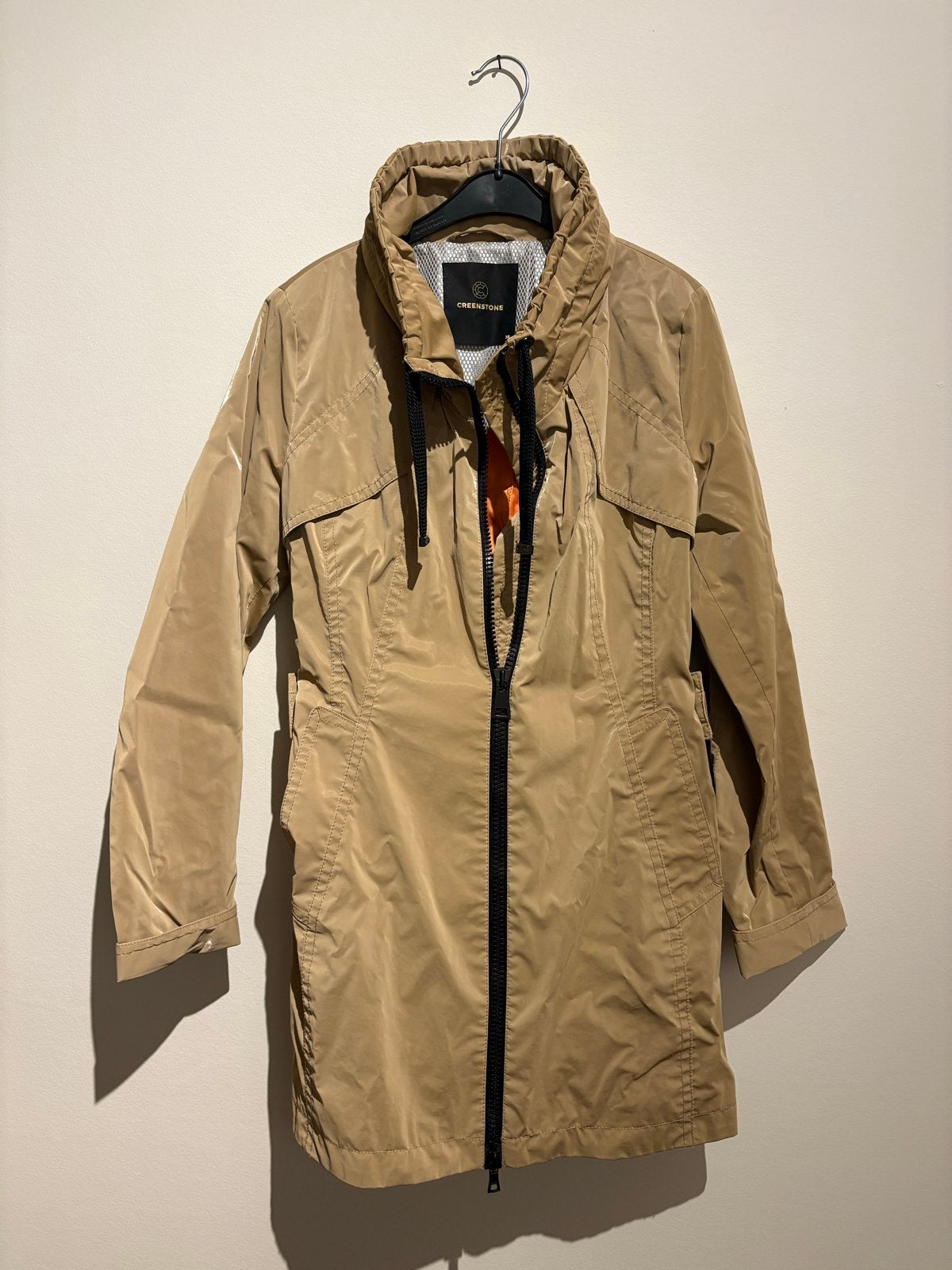 Creenstone jas beige maat M, Kleding | Dames, Ophalen of Verzenden, Zo goed als nieuw, Maat 38/40 (M), Beige