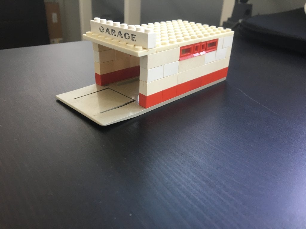 LEGO GarageSet 236 - niet compleet, Grotendeels Origineel, Ophalen, Gebruikt, Lego, Overige typen