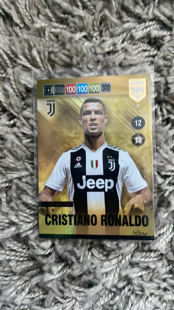 Adrenalyn 2019 Ronaldo top master, Ophalen of Verzenden, Zo goed als nieuw, Plaatje