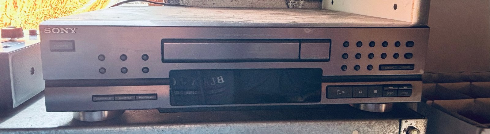 Sony CD-speler - Vintage audio, Ophalen of Verzenden, Gebruikt, Sony