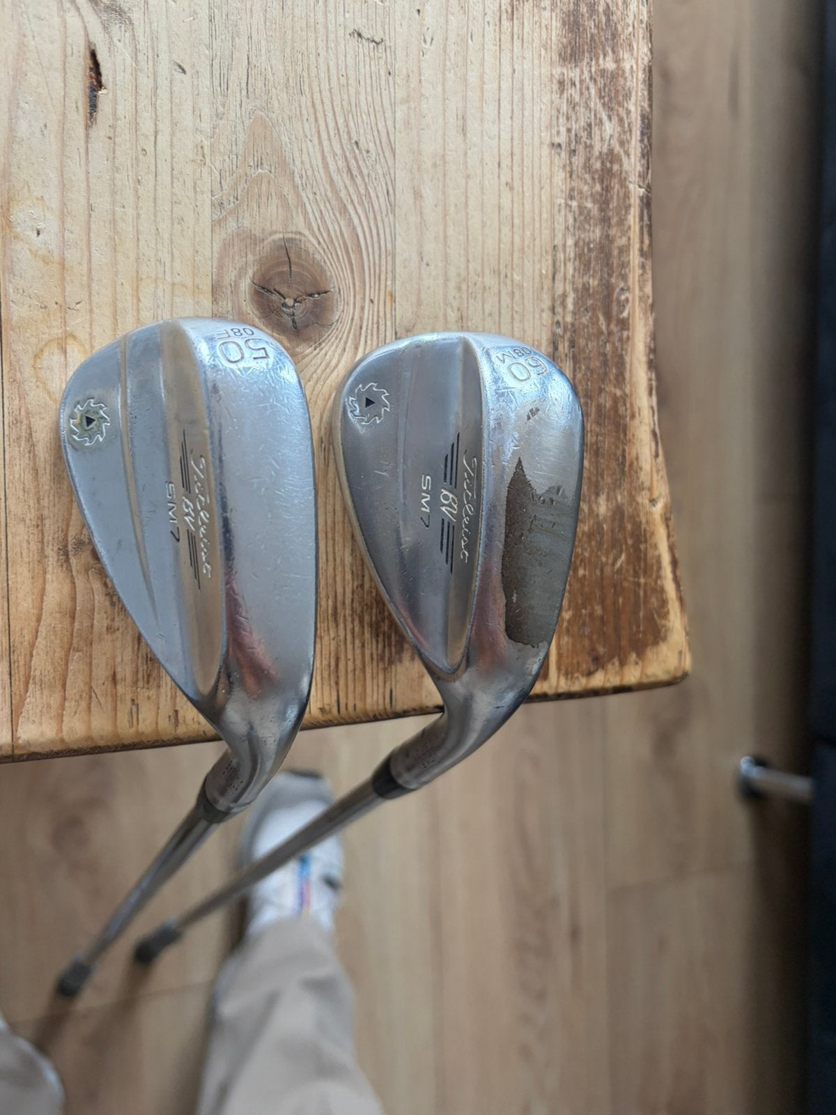 Wedges titleist Bob vokeys 50 en 60 graden, Sport en Fitness, Golf, Ophalen, Gebruikt, Club