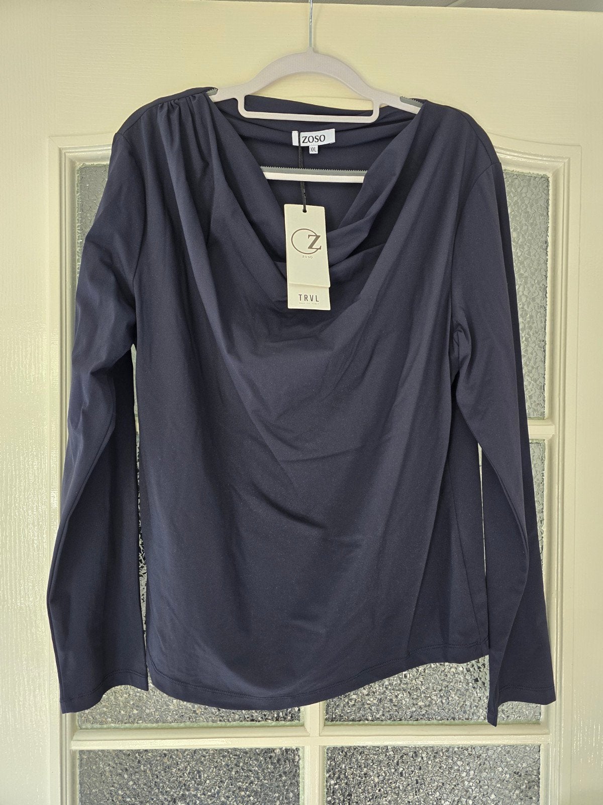 nieuw zoso travel navy xxl, Kleding | Dames, Ophalen of Verzenden, Nieuw, Maat 46/48 (XL) of groter, Blauw