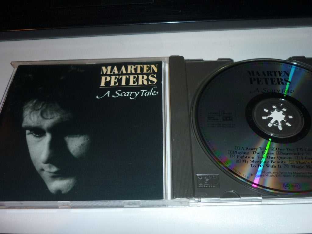Maarten Petrs de cd a scary tale, Verzenden, Zo goed als nieuw, Poprock