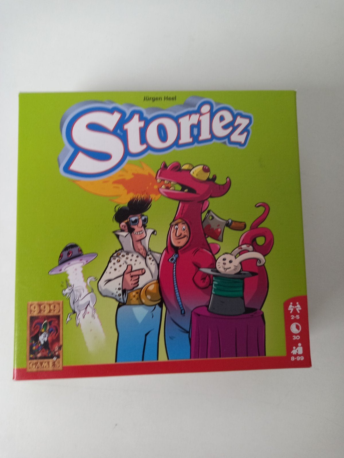 spel Storiez, Ophalen, Zo goed als nieuw
