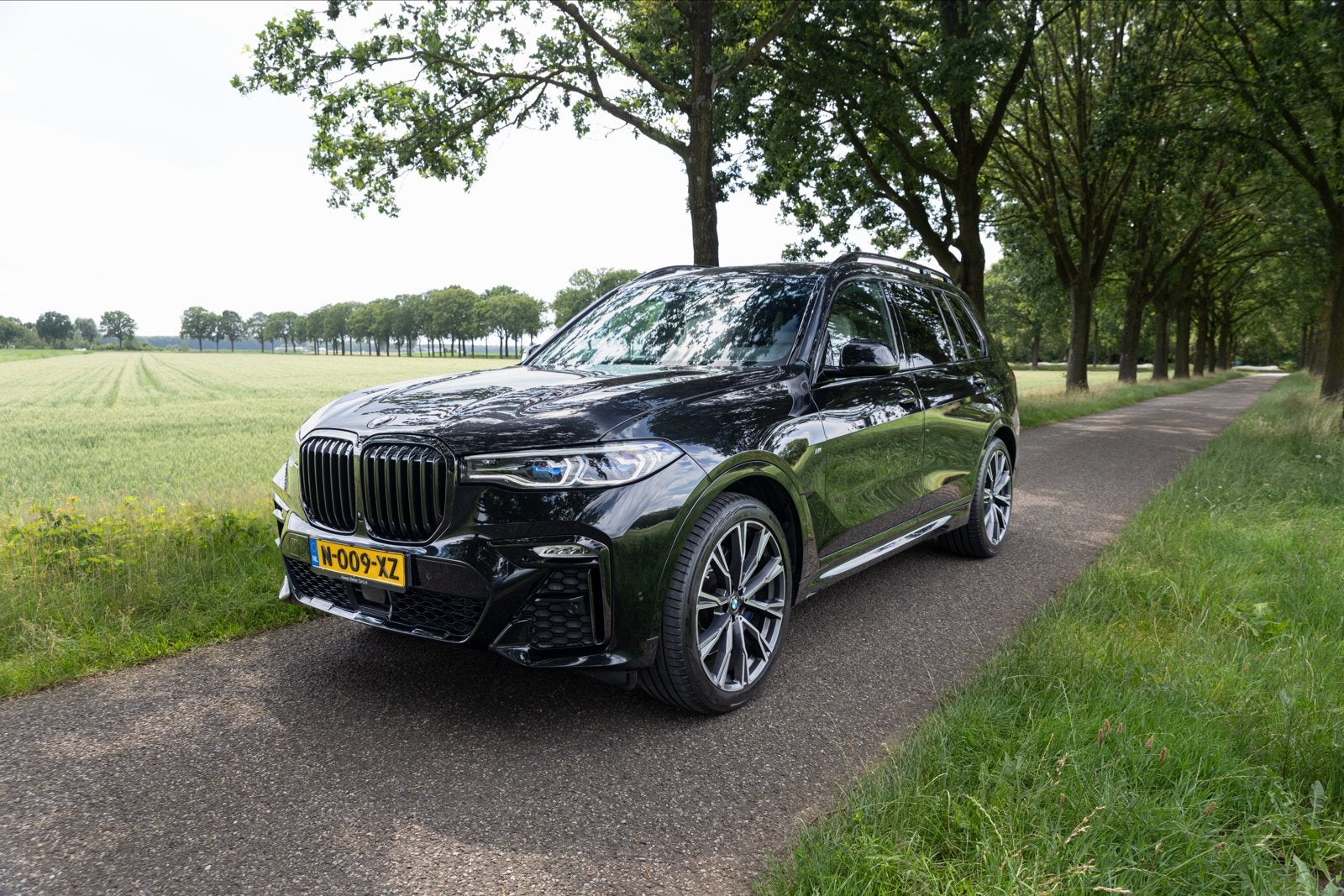 BMW X7 M50i 530pk Aut. 2020 Zwart 97000km stand, Auto's, BMW, Automaat, 8 cilinders, 4395 cc, 7 stoelen