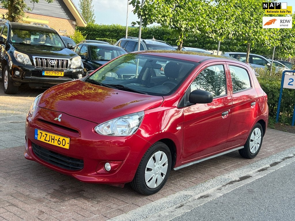 Mitsubishi Space Star 1.0 *Airco|5Drs, Auto's, Mitsubishi, Bedrijf, Te koop, Space Star, Benzine, Euro 5, A, Hatchback, Handgeschakeld