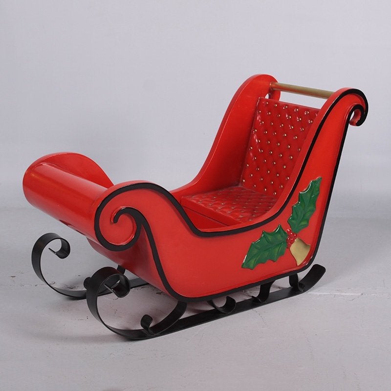 Kiddie Sleigh with Mistletoe – Arreslee Lengte 91 cm, Ophalen, HorecaBeelden, Nieuw, HorecaBeelden