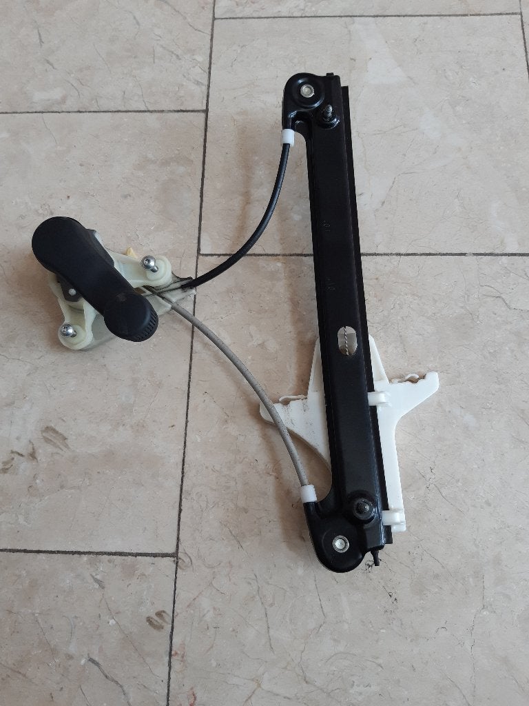 Raammechaniek rechtsachter Polo V 6R/6C (bj. 2009-2017), Ophalen of Verzenden, Gebruikt, Volkswagen