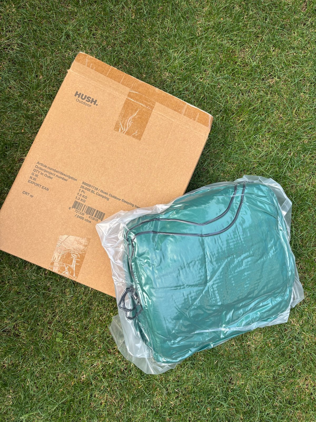 Hush Outdoor Slaapzak - Nieuw en Vacuüm Verpakt, Ophalen of Verzenden, Nieuw
