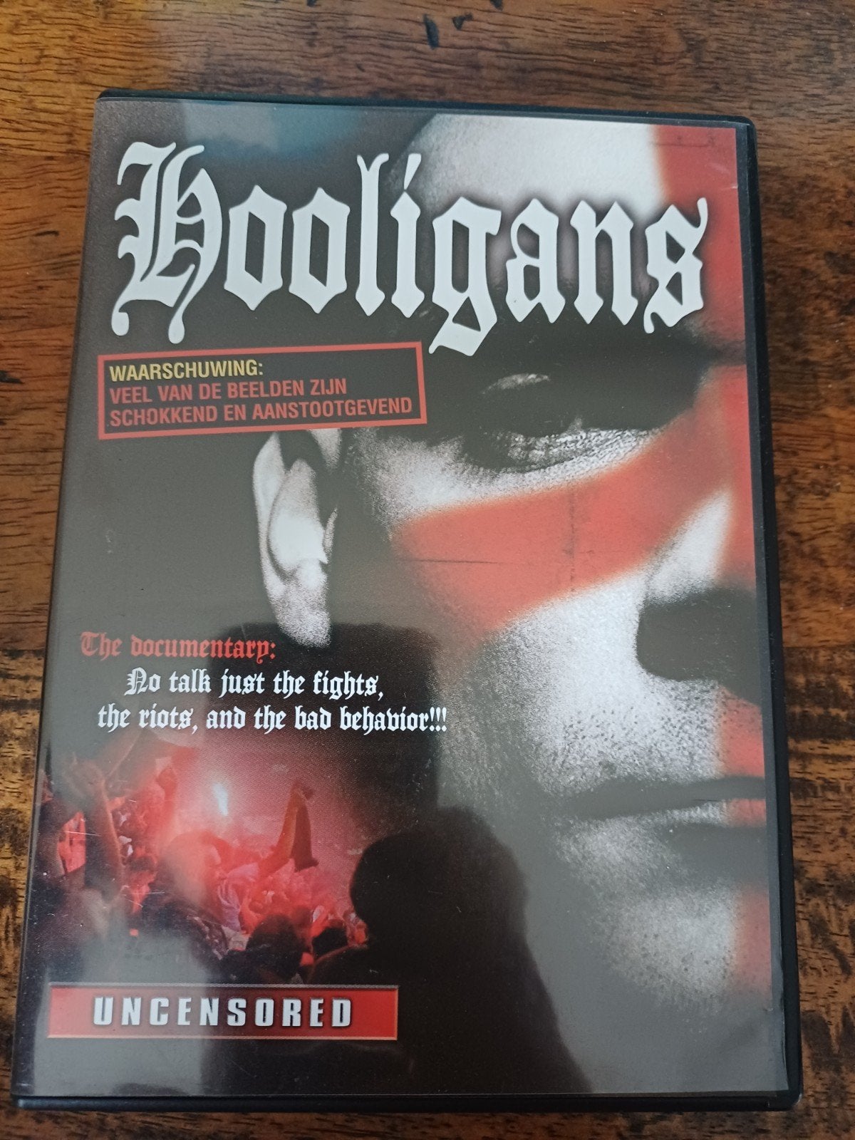 Hooligans Uncensored DVD - Schokkende Documentaire, Vanaf 16 jaar, Nederlands, Overige genres, Ophalen of Verzenden