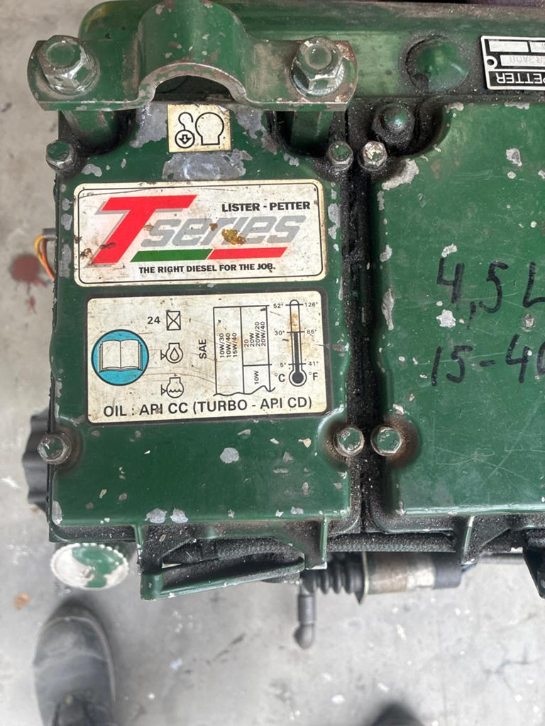 Lister-Petter Aggregaat 22.2 kW Diesel Generator (2005), Ophalen, Gebruikt, 10 tot 30 kVA, Dieselolie