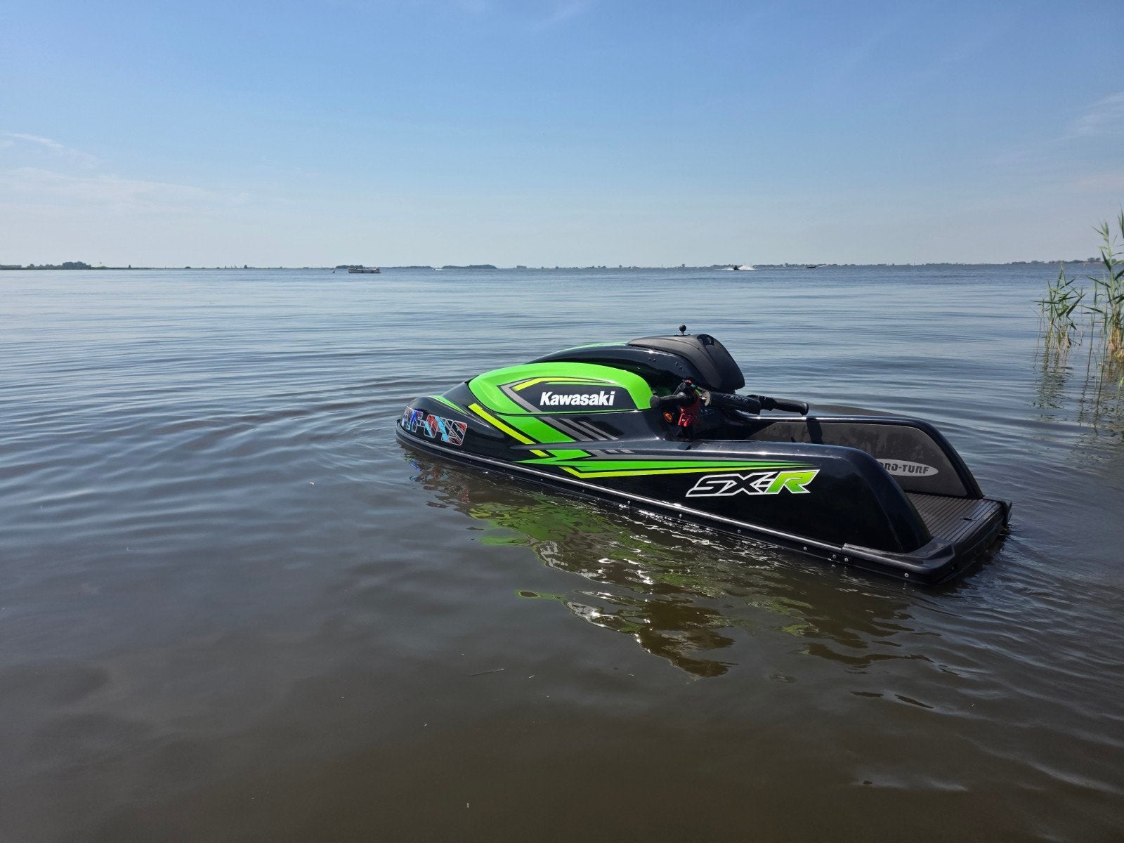 Kawasaki SXR1500 SXR160 Jetski met trailer, Watersport en Boten, Jetski's en Waterscooters, Ophalen, Zo goed als nieuw, Benzine
