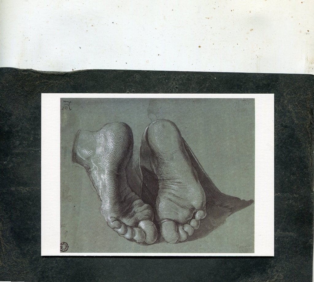 Ansicht Albrecht Durer - Studie van twee voeten voor het, Verzenden, 1980 tot heden, Ongelopen