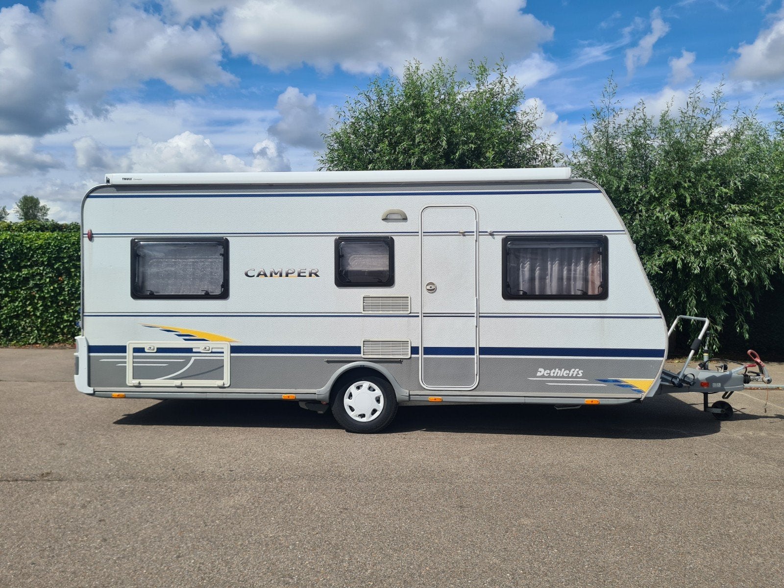 Dethleffs Camper 510V  ( incl. stallingsmogelijkheid ), Caravans en Kamperen, Rondzit, Bedrijf, Dethleffs, 5 tot 6 meter