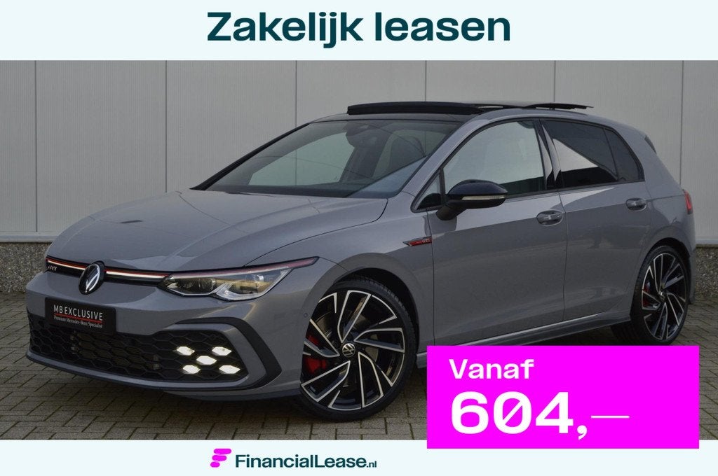 Volkswagen Golf 8 2.0 TSI GTI 245pk DSG7 (2021), Gebruikt, Zwart, 4 cilinders, 1984 cc