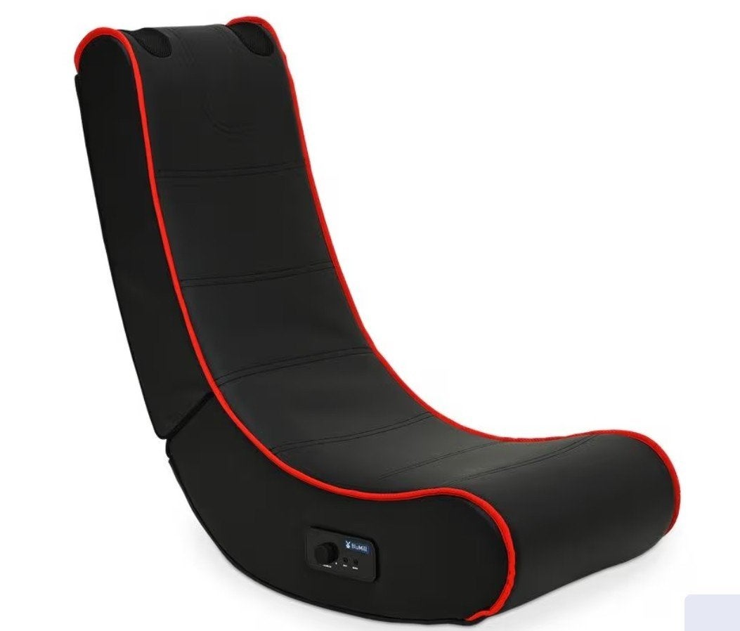 Gaming Rocker Stoel met Bluetooth Audio - Zwart/Rood, Ophalen of Verzenden, Overige merken, Zo goed als nieuw