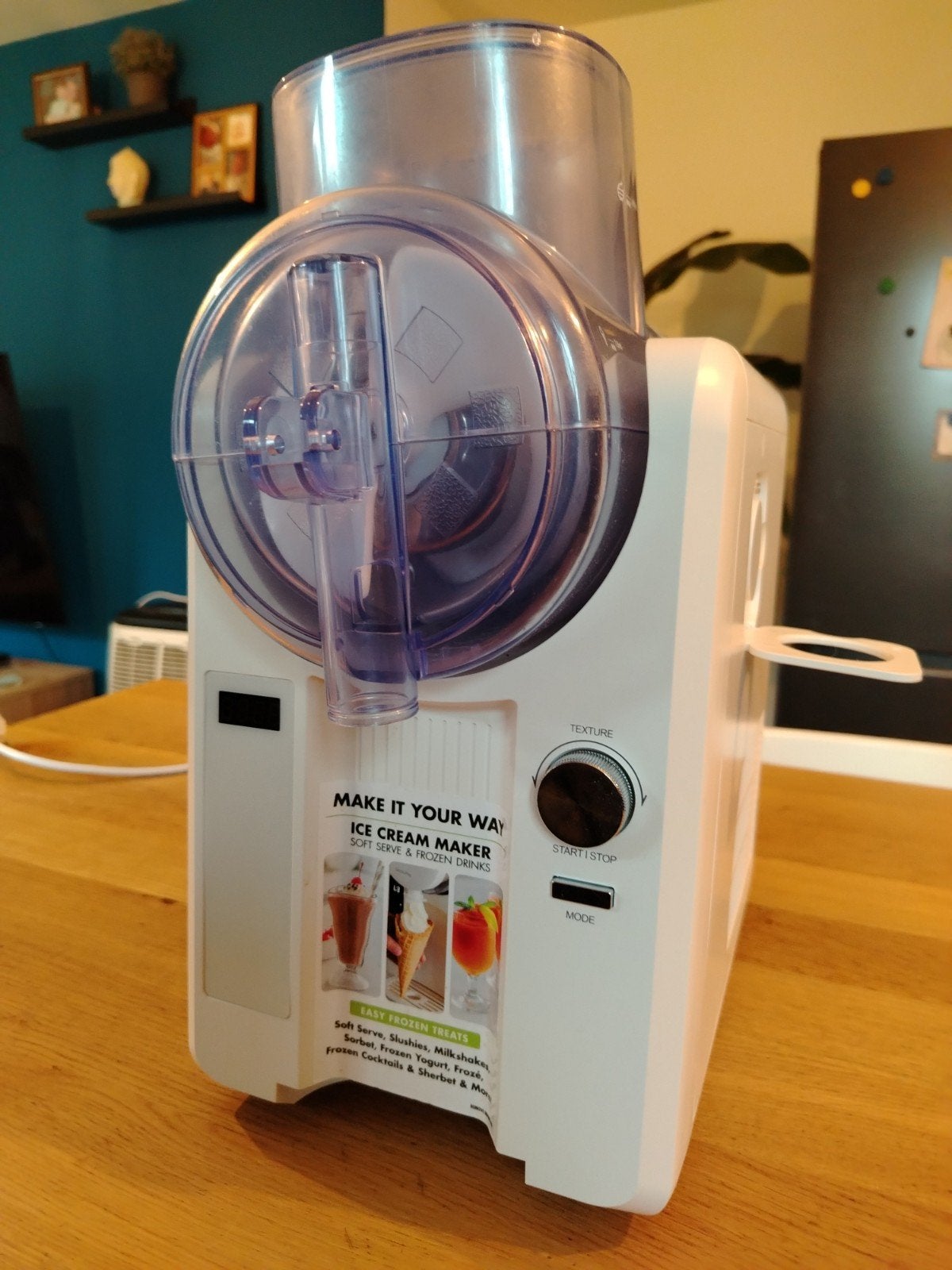 Greenpan frost ice cream maker 1,87 liter, Ophalen of Verzenden, Zo goed als nieuw, Zelfvriezend