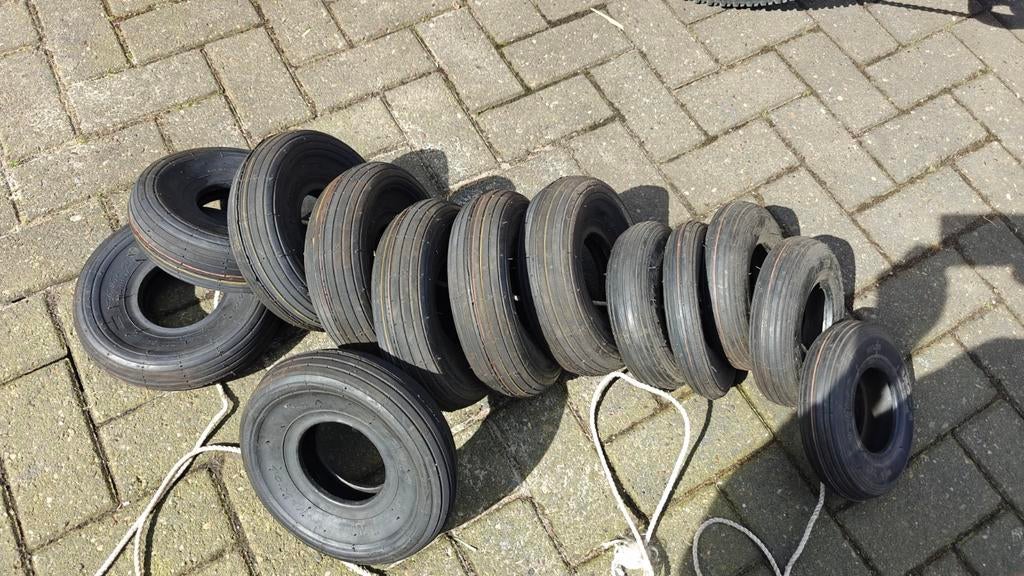 Steekwagen Skelter Bandjes 3.00-4 en 2.5-4 (4 inch velg), Ophalen of Verzenden, Nieuw