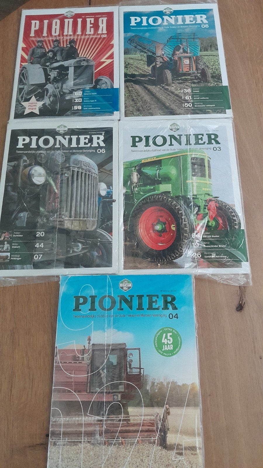 PIONIER Tijdschrift/ clubblad, oude Trekker en Motoren., Ophalen of Verzenden, Nieuw, Wetenschap en Natuur