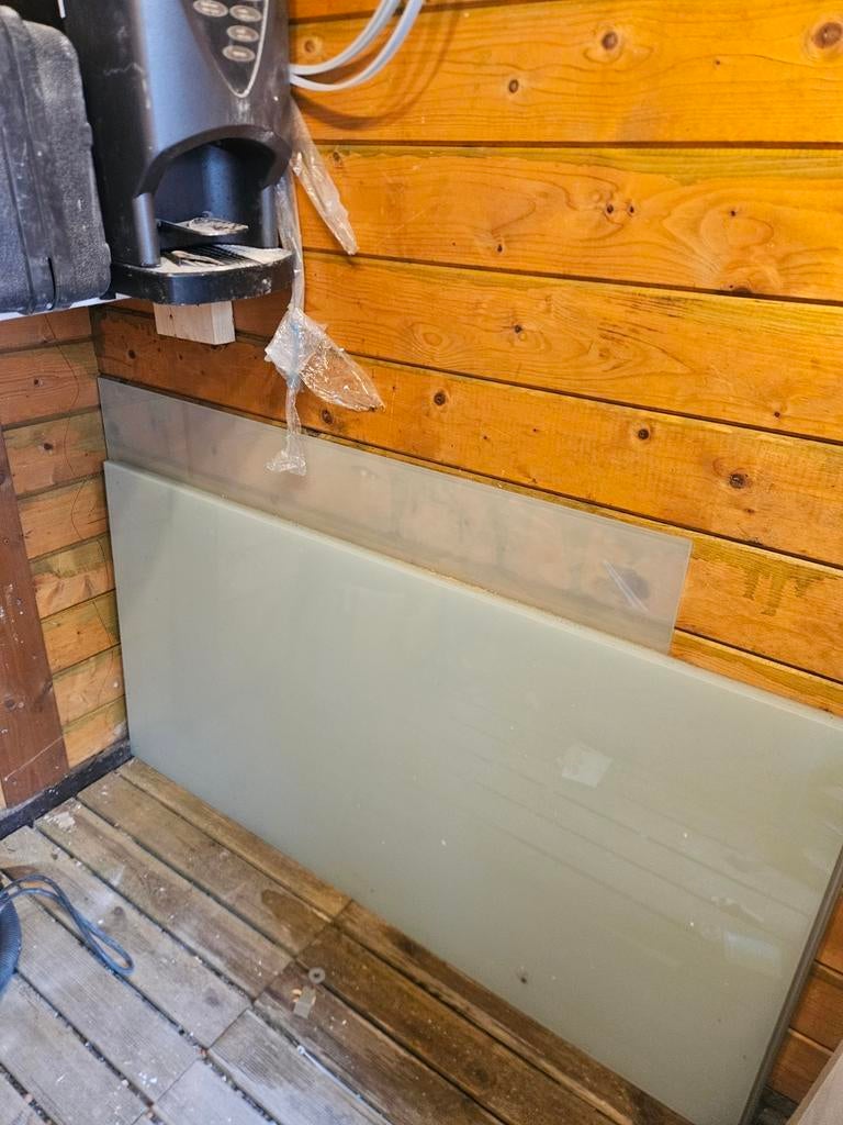 glasplaat ikea schuifdeur, Doe-het-zelf en Verbouw, Platen en Panelen, Ophalen
