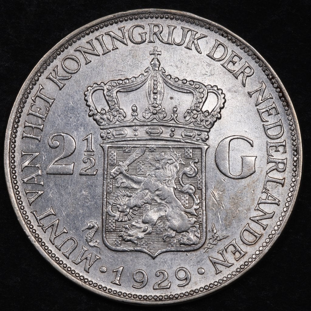 Rijksdaalder 1929. Pr. (P), Postzegels en Munten, Munten | Nederland, Zilver, Ophalen of Verzenden, Koningin Wilhelmina, Losse munt