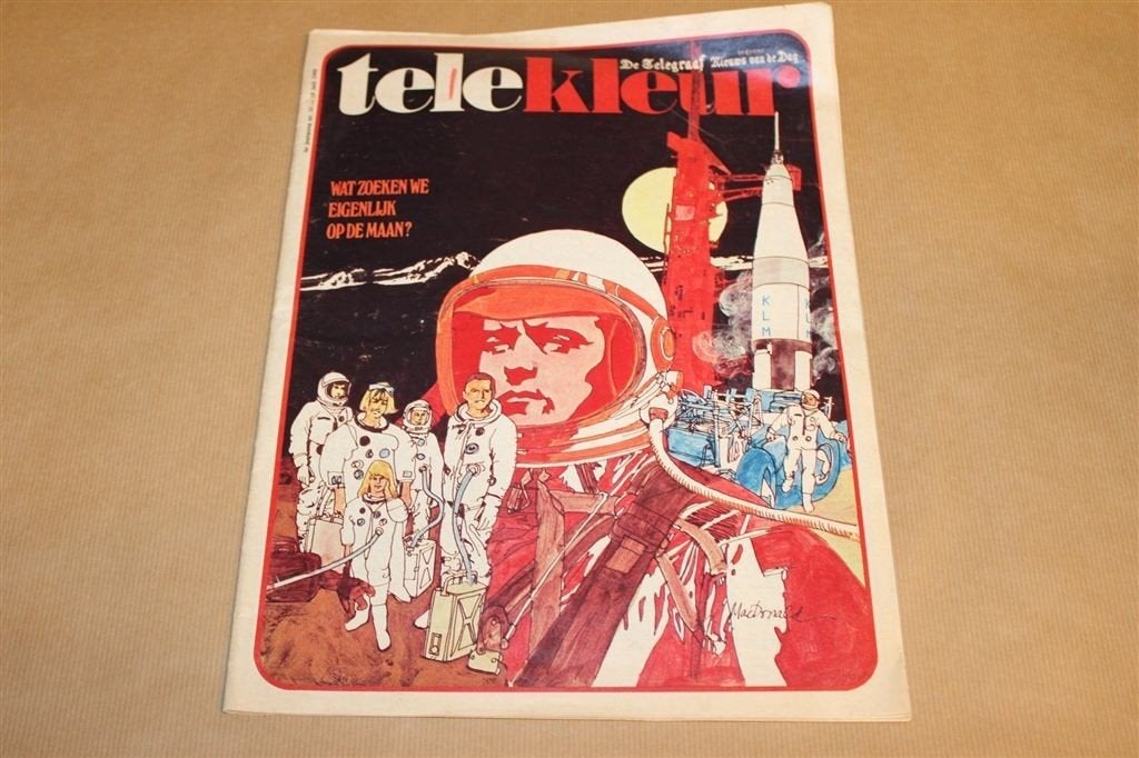 Wat Zoeken We op de Maan — Maanlanding — Vintage Uitg. 1969, Boeken, Geschiedenis | Wereld, Gelezen, Europa, Ophalen of Verzenden