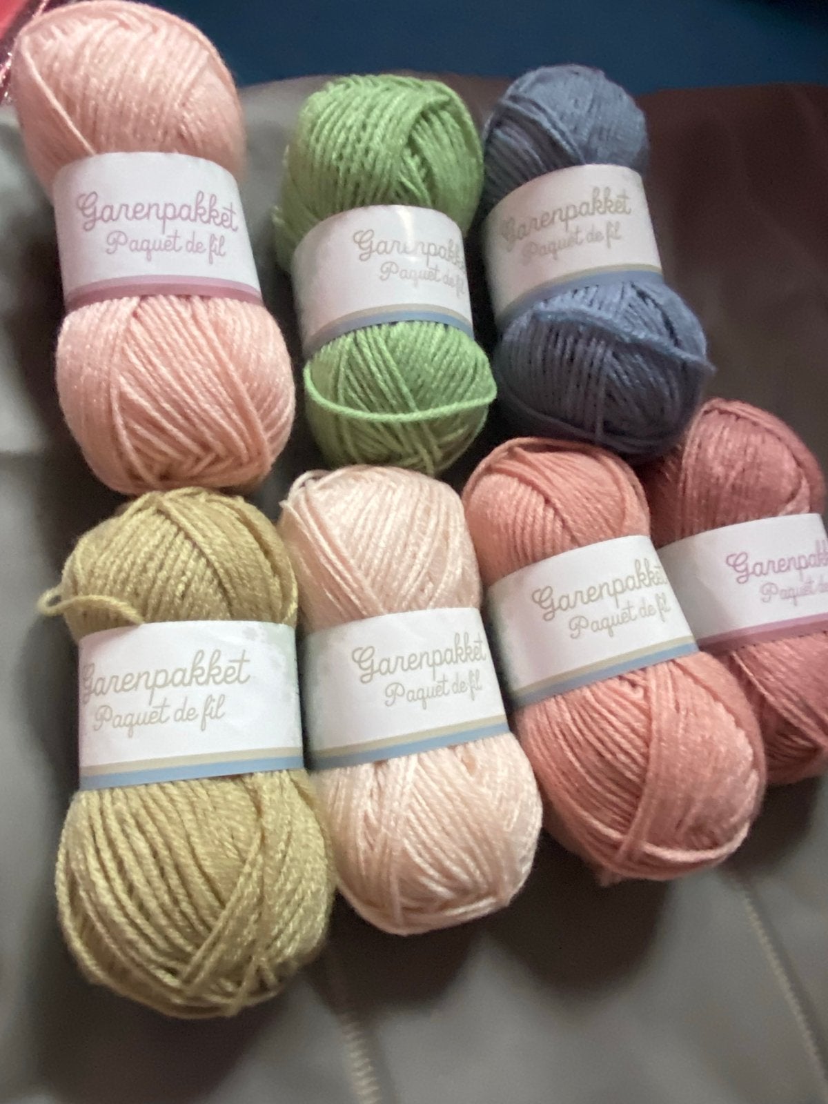 Garenpakket: Diverse kleuren wol voor breien of haken, Ophalen of Verzenden, Zo goed als nieuw, Breien of Haken, Wol of Garen
