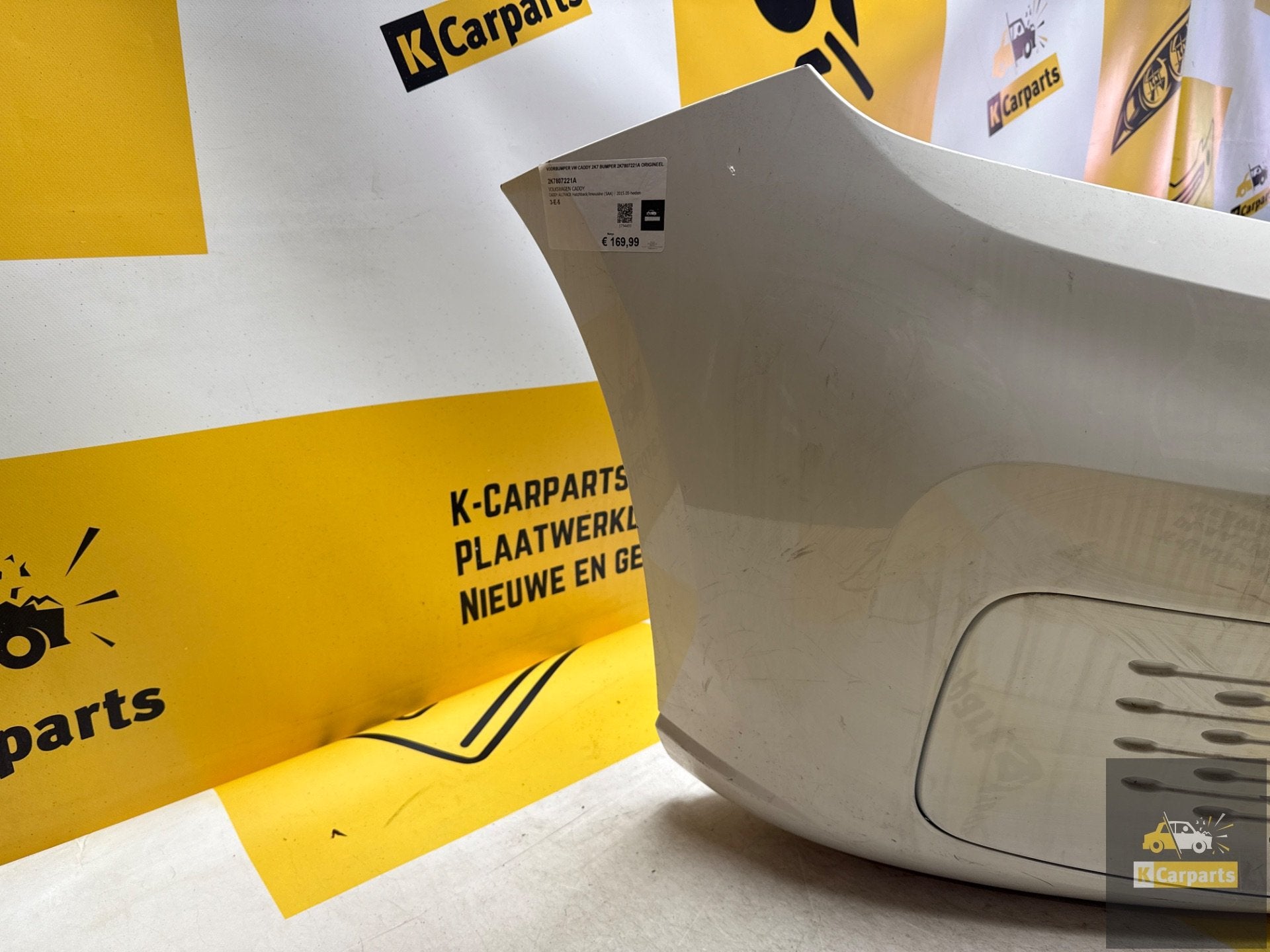 VOORBUMPER VW CADDY 2K7 BUMPER 2K7807221A Origineel, Auto-onderdelen, Carrosserie en Plaatwerk, Info@fabrikant.eu, Ophalen of Verzenden