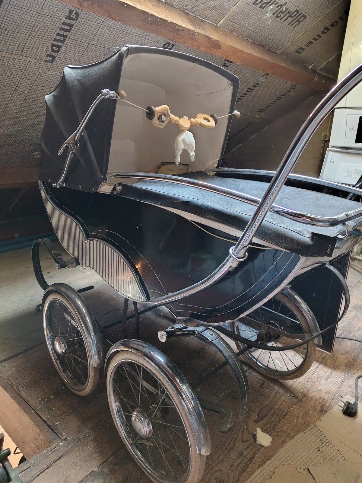 Vintage kinderwagen - Mutsarts Patent, Kinderen en Baby's, Kinderwagens en Combinaties, Gebruikt, Kinderwagen, Overige merken