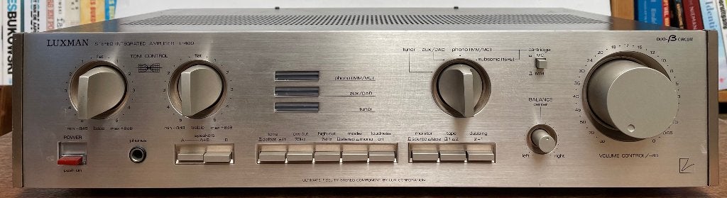 Luxman L-400 versterker, Overige merken, Gebruikt, Ophalen of Verzenden, 60 tot 120 watt
