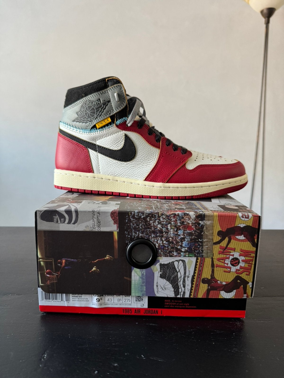 Nike Air Jordan 1 Union Chicago Shadow, Kleding | Heren, Ophalen of Verzenden, Nieuw, Overige kleuren