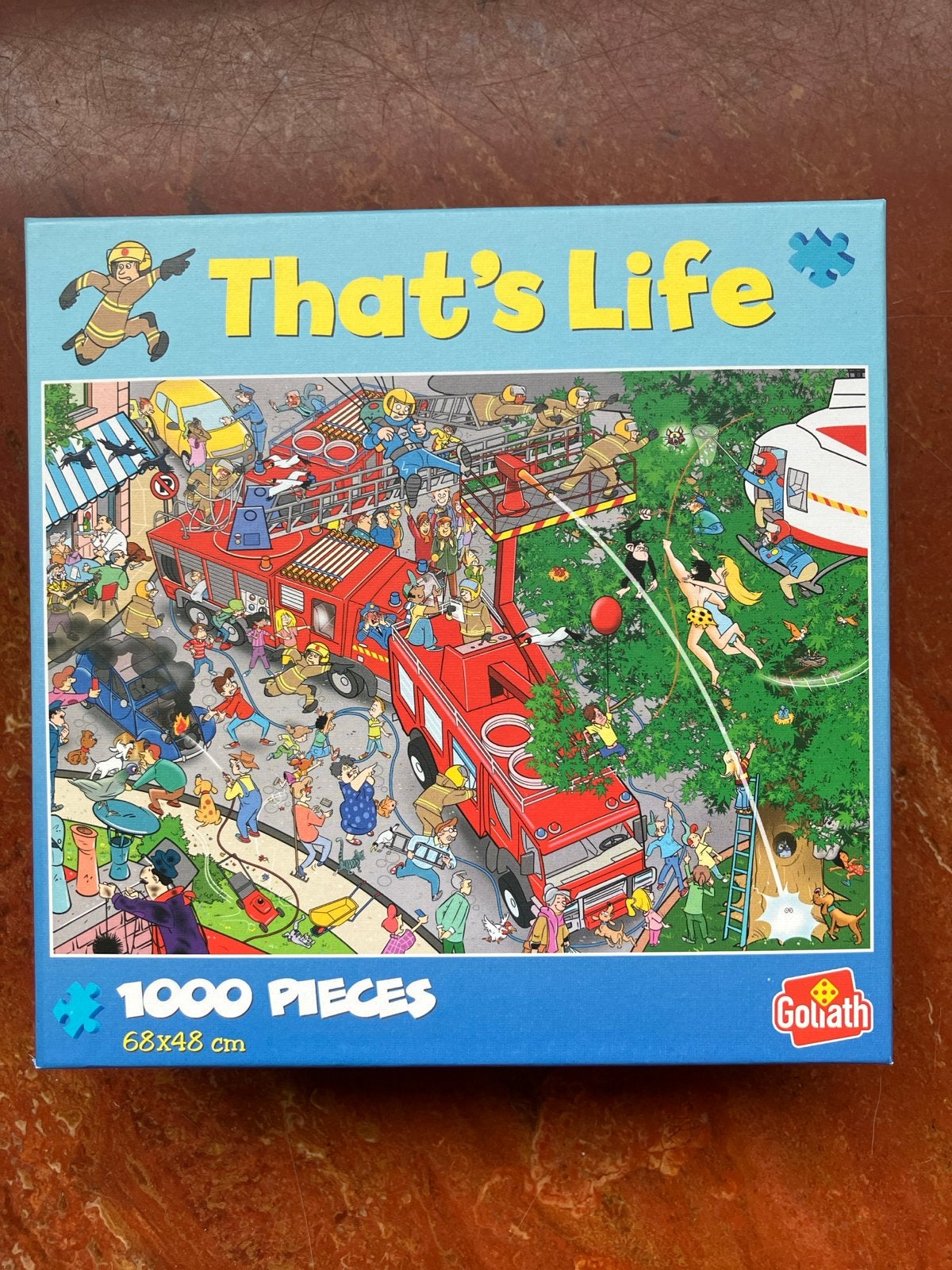 That's Life 1000 stukjes legpuzzel Goliath, Ophalen of Verzenden, 500 t/m 1500 stukjes, Zo goed als nieuw, Legpuzzel