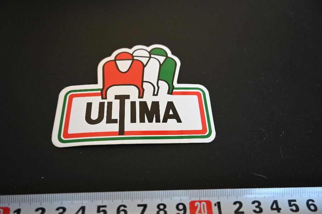 sticker ULTIMA kleding wielrennen Fiets, Ophalen, Zo goed als nieuw, Sticker