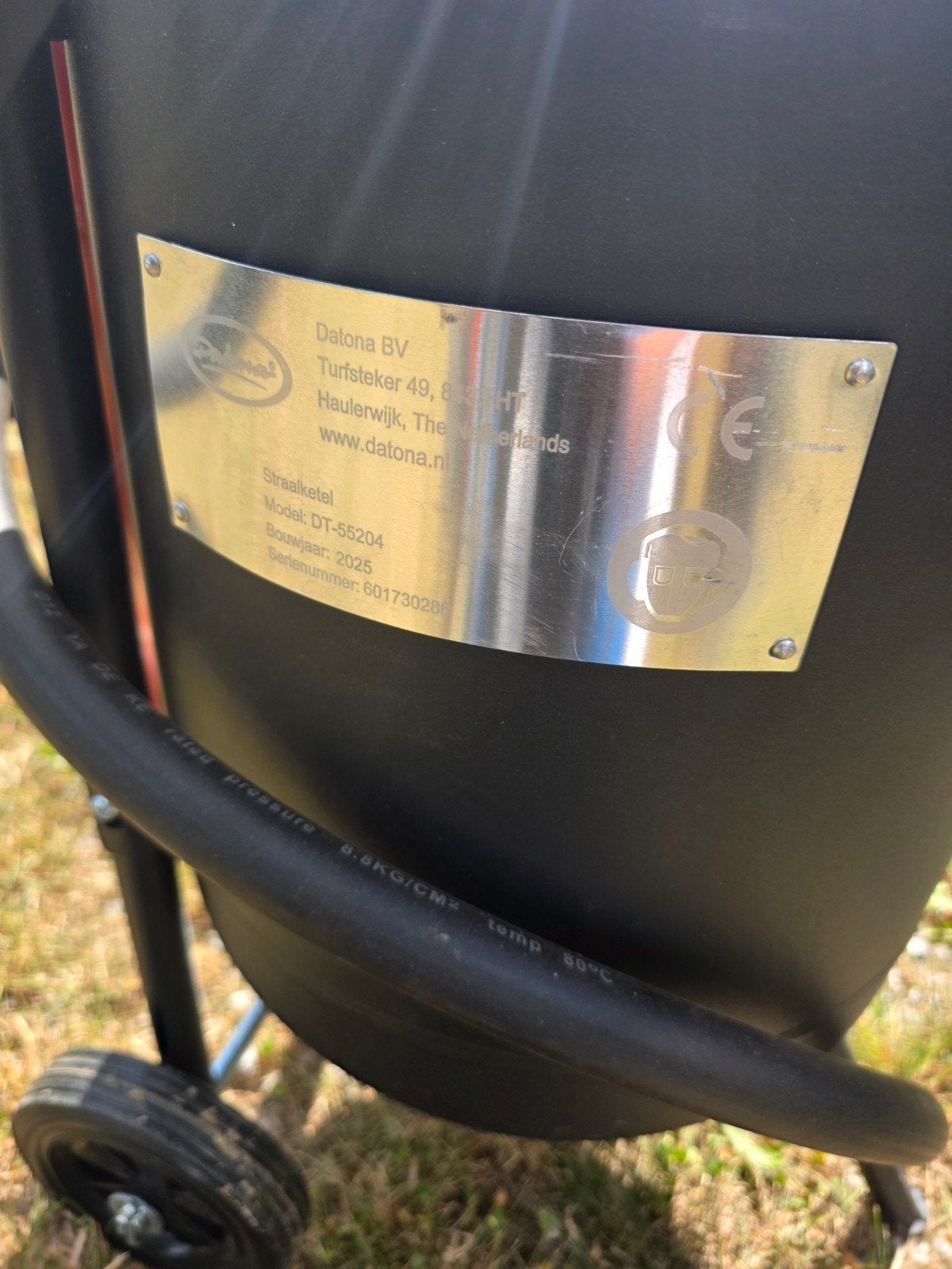 straalketel plus aluminiumsilicaat, Ophalen, Zo goed als nieuw