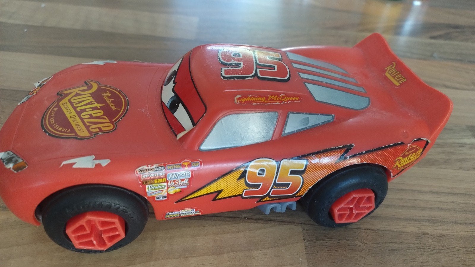 Disney Cars Bliksem McQueen speelgoedauto, Ophalen, Gebruikt