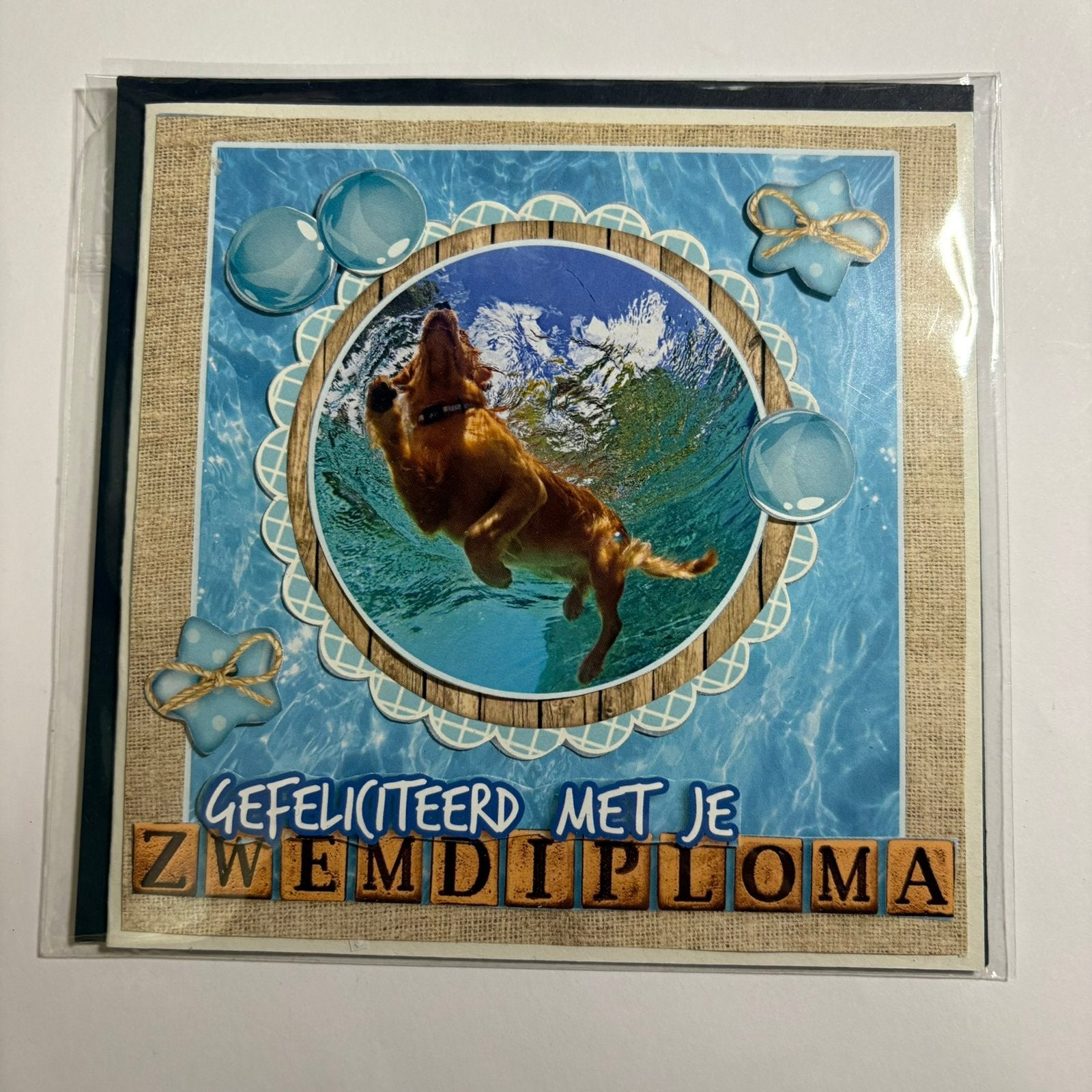 Kaart zwemdiploma, Ophalen of Verzenden, Overige thema's, Pons of Mal