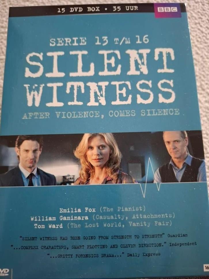 Silent witness 13  - 16  gave set, Cd's en Dvd's, Ophalen of Verzenden, Zo goed als nieuw, Actie